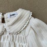 ［ELLY MOLLY］Honey round collar blouse