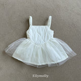 ［ELLY MOLLY］Quilting shasha one-piece