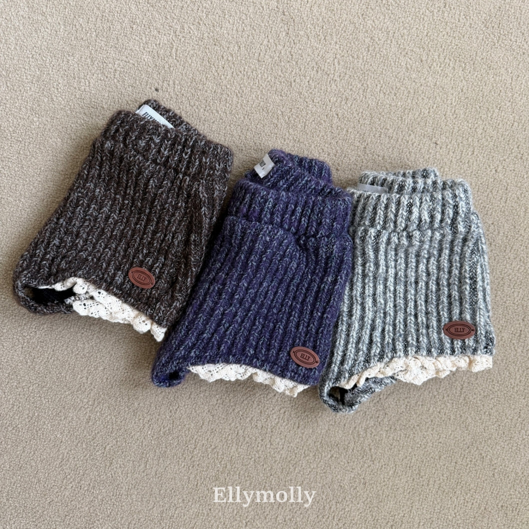 ［ELLY MOLLY］Muffin wool knit pants