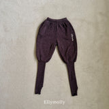 ［ELLY MOLLY］Point warm pants