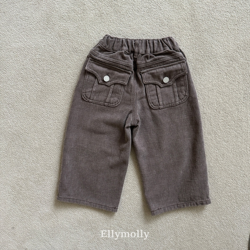 ［ELLY MOLLY］Pocket caccion pants