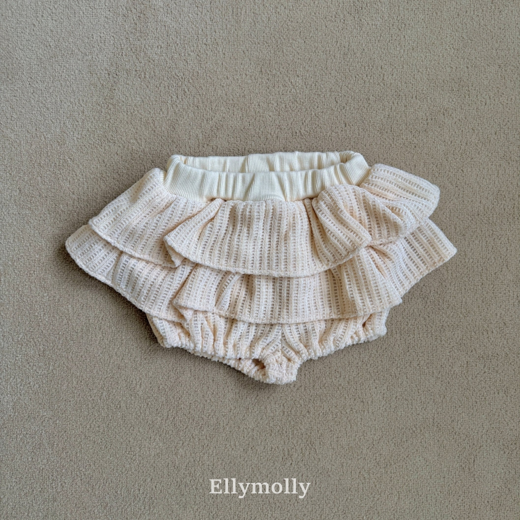 ［ELLY MOLLY］Velvet crunch pants