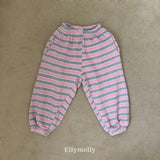 ［ELLY MOLLY］Gray heart jogger pants