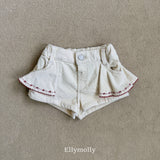 ［ELLY MOLLY］Rossy frill mini pants