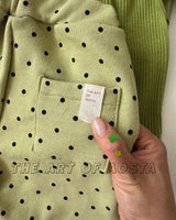 ［Aosta］Dot Tongtong Pants