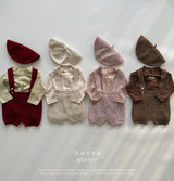 ［Aosta］Knit overalls