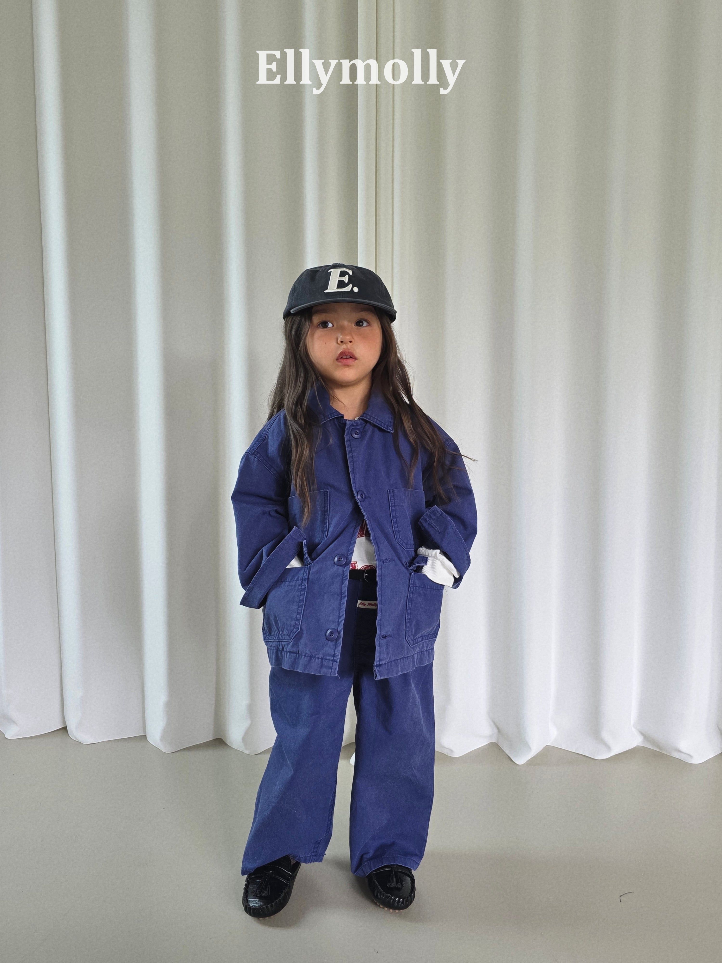 ［ELLY MOLLY］Deep tone utility jacket