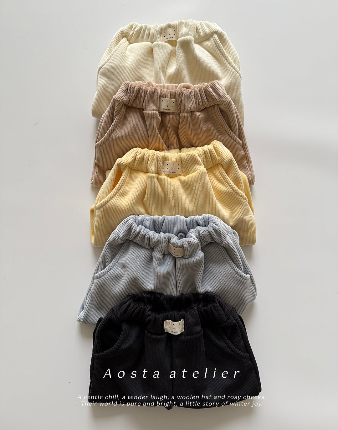 ［Aosta］Warm pants