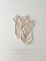 Rudy lace newborn rompers