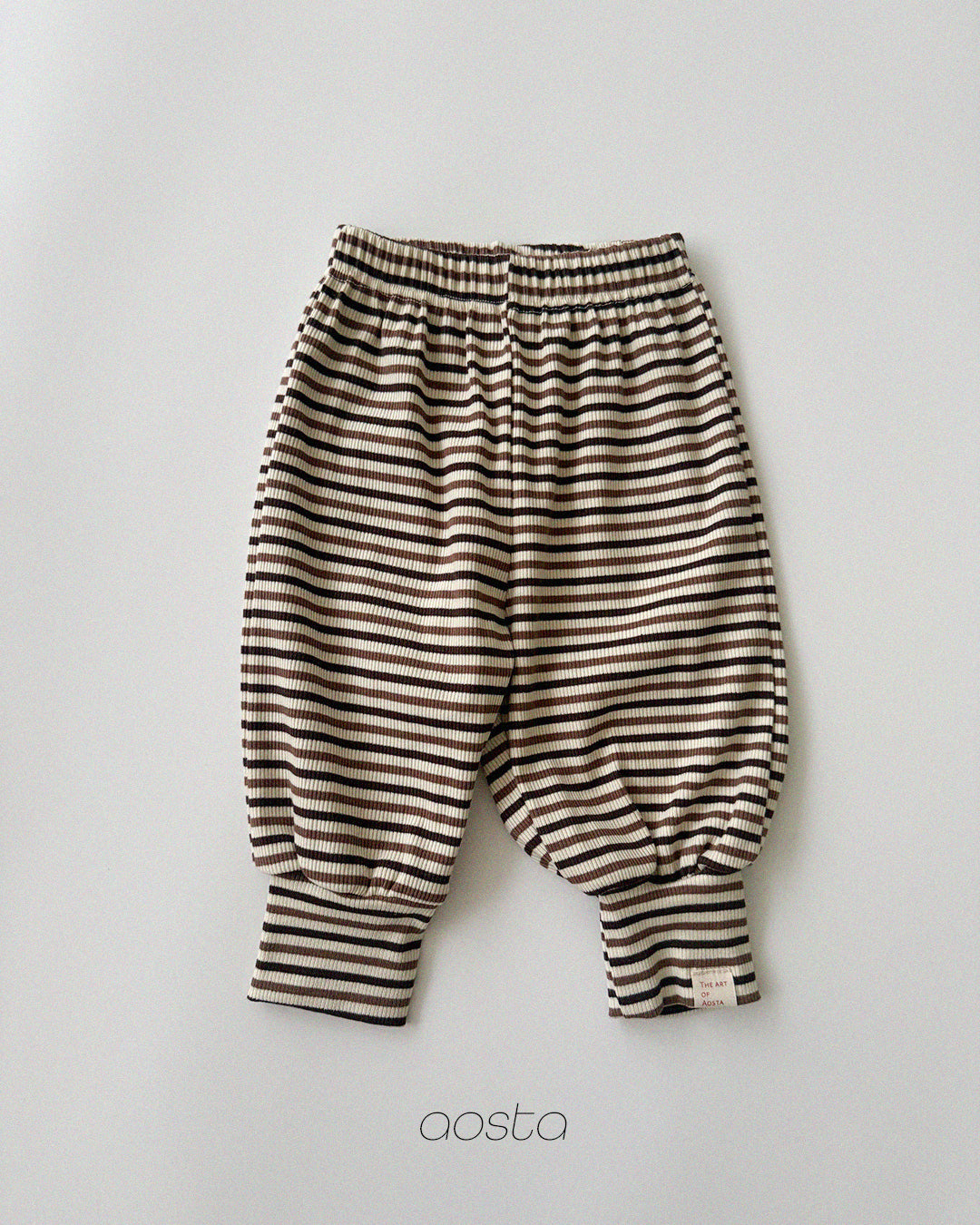 ［Aosta］Crayon Stripe Pants