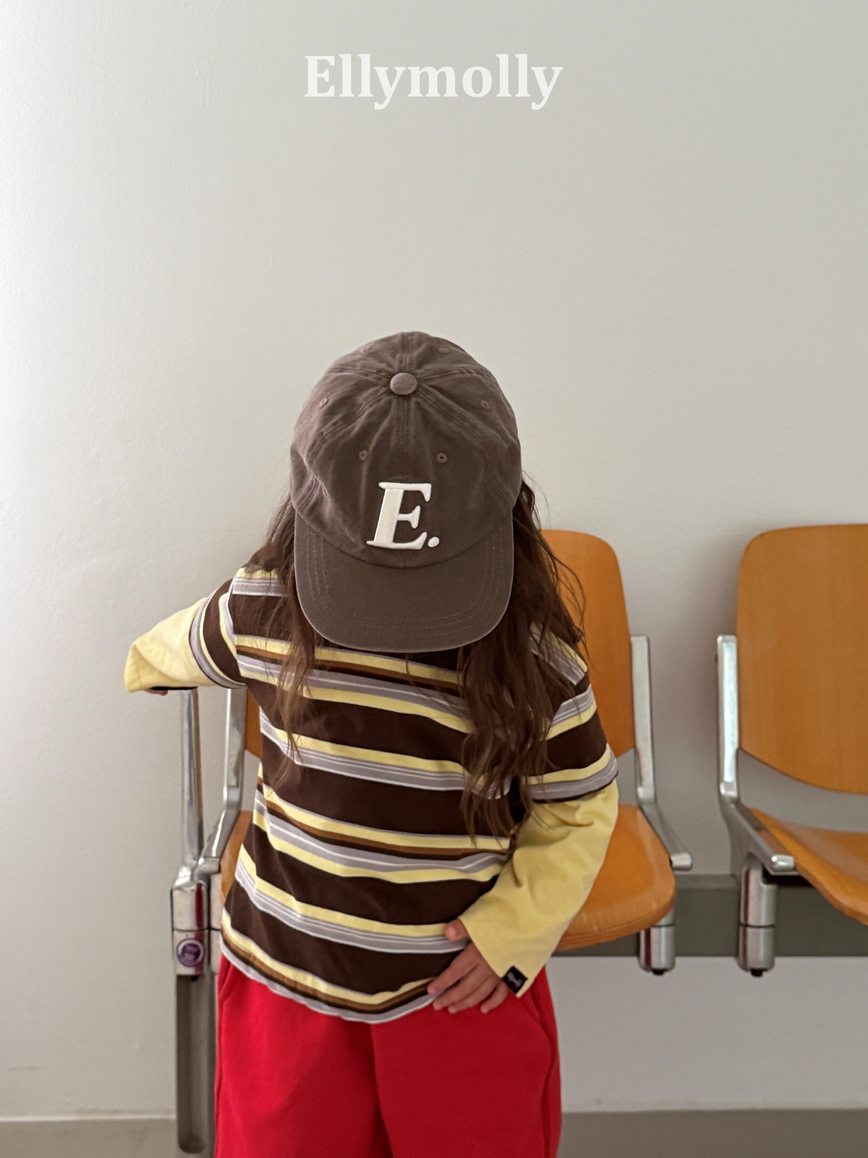 ［ELLY MOLLY］Campus layered tee