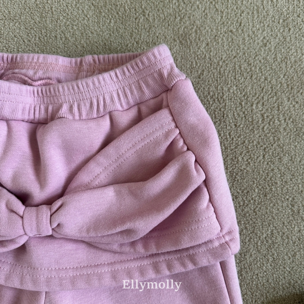 ［ELLY MOLLY］Lovely ribbon pants