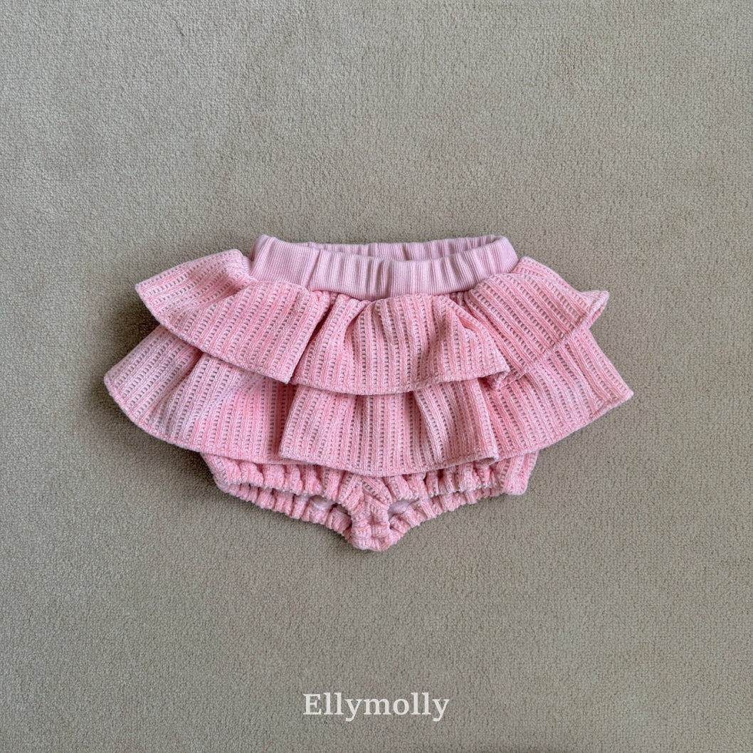 ［ELLY MOLLY］Velvet crunch pants