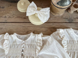 ［OREN］Miel smocking rompers