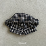 ［ELLY MOLLY］Miso check wrap pants
