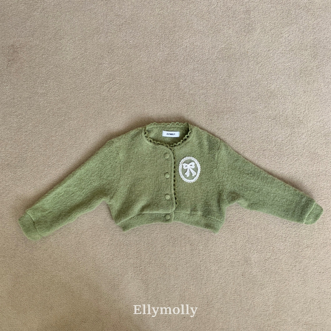 ［ELLY MOLLY］Fudge hug cardigan