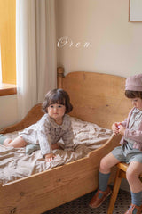 ［OREN］Leandre check rompers
