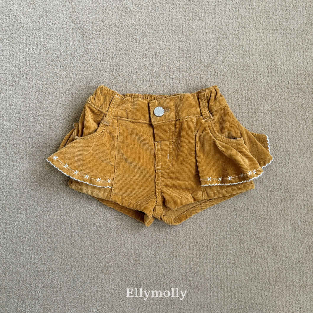 ［ELLY MOLLY］Rossy frill mini pants