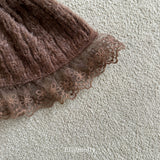 ［ELLY MOLLY］Blooming knit skirt