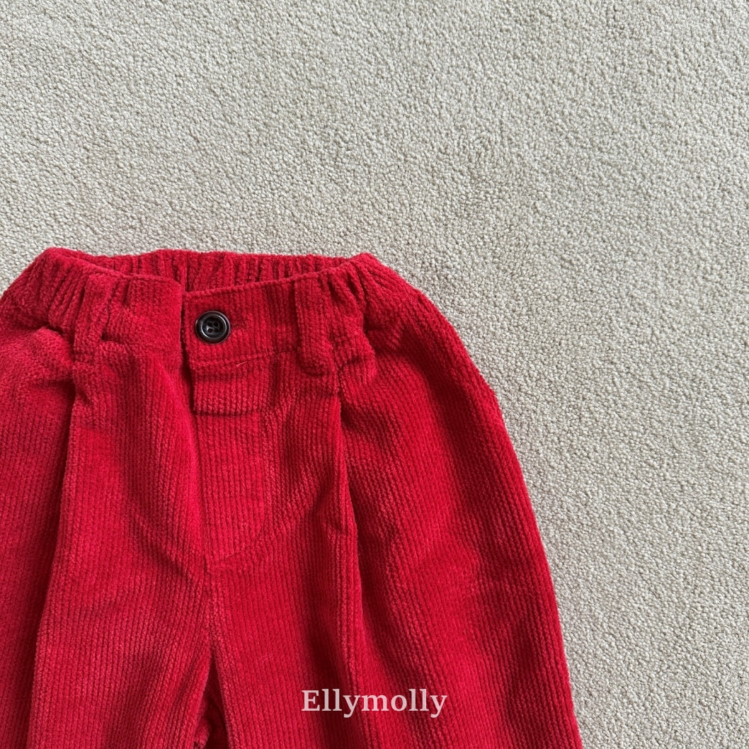 ［ELLY MOLLY］Toy corduroy pants