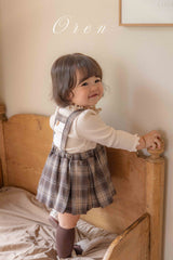 ［OREN］Bellman frill rib tops