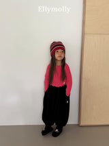 ［ELLY MOLLY］Dine wave rib tops