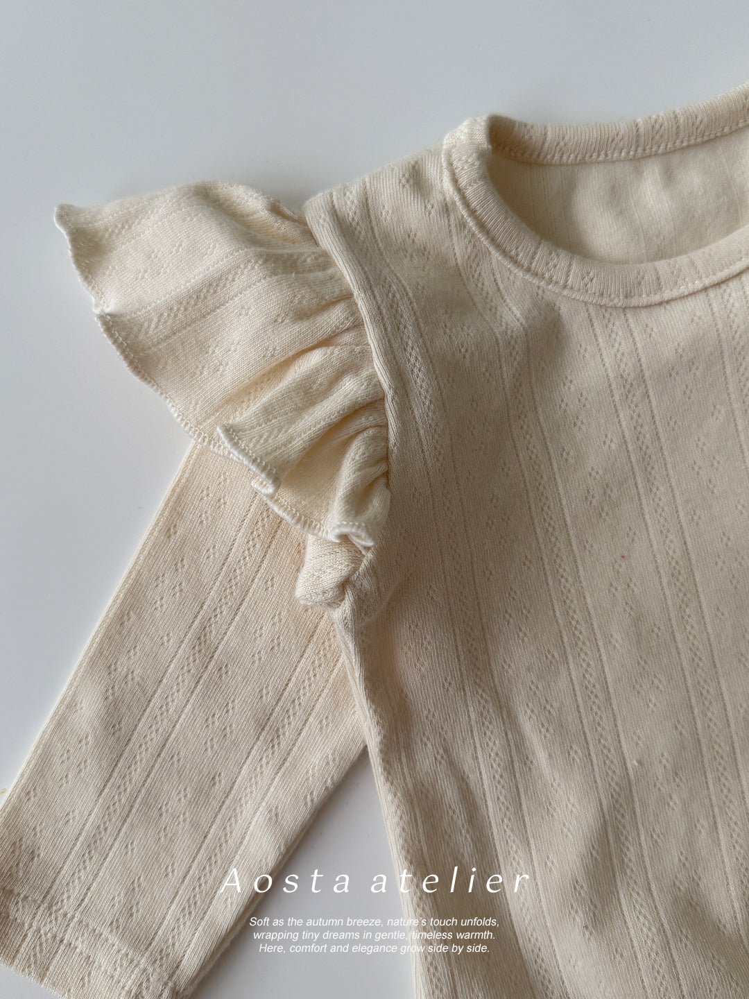 ［Aosta］Angel Frill Tee
