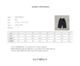 ［ELLY MOLLY］Rivet curve denim pants