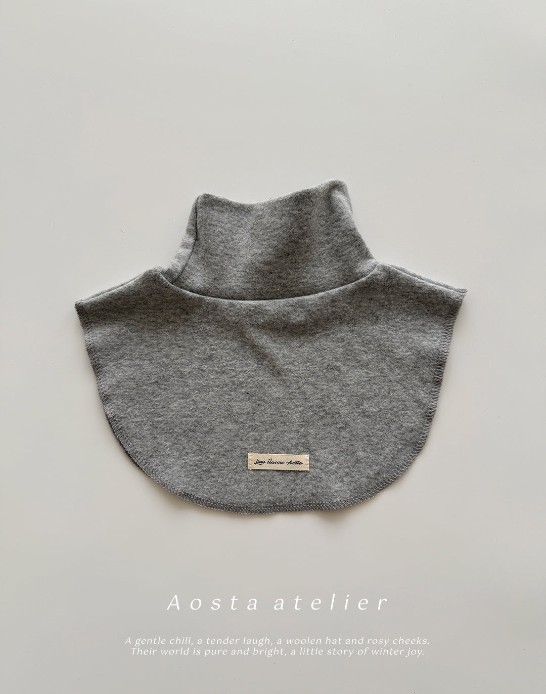 ［Aosta］Fake turtleneck
