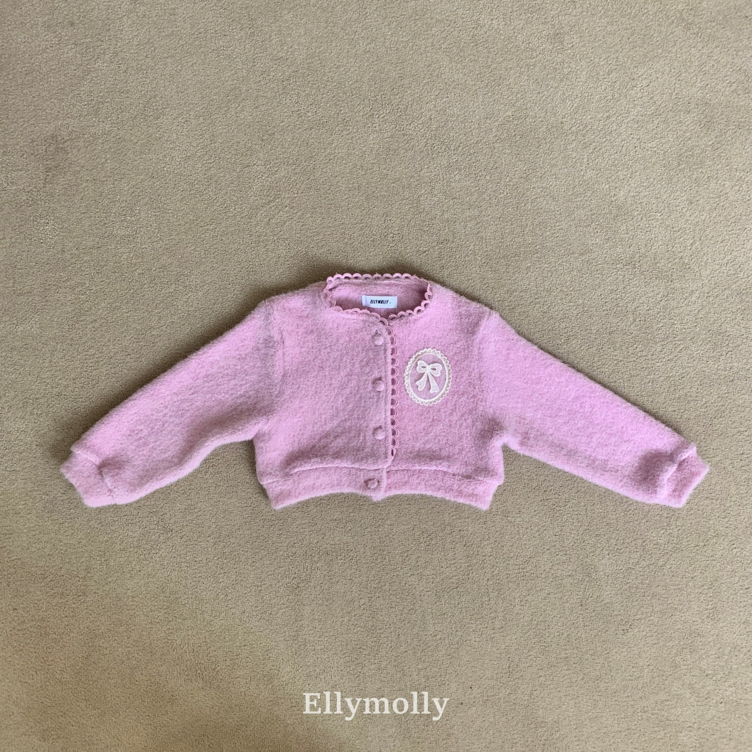 ［ELLY MOLLY］Fudge hug cardigan