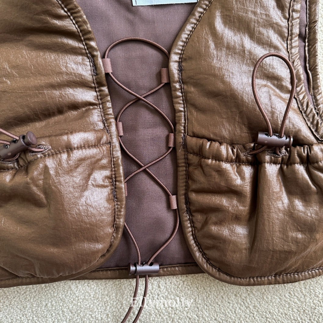 ［ELLY MOLLY］For you padding vest