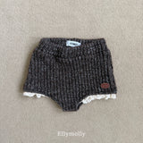 ［ELLY MOLLY］Muffin wool knit pants