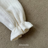 ［ELLY MOLLY］Honey round collar blouse