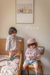 ［OREN］Leandre check rompers