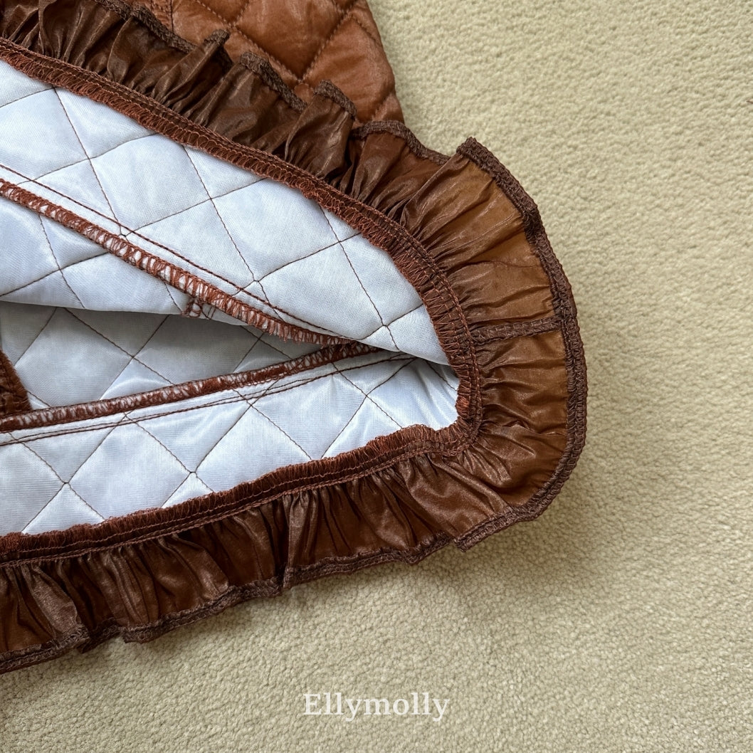 ［ELLY MOLLY］Twinkle quilting one-piece