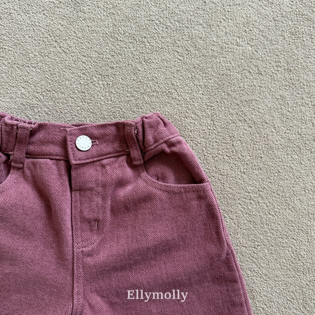 ［ELLY MOLLY］Pocket caccion pants