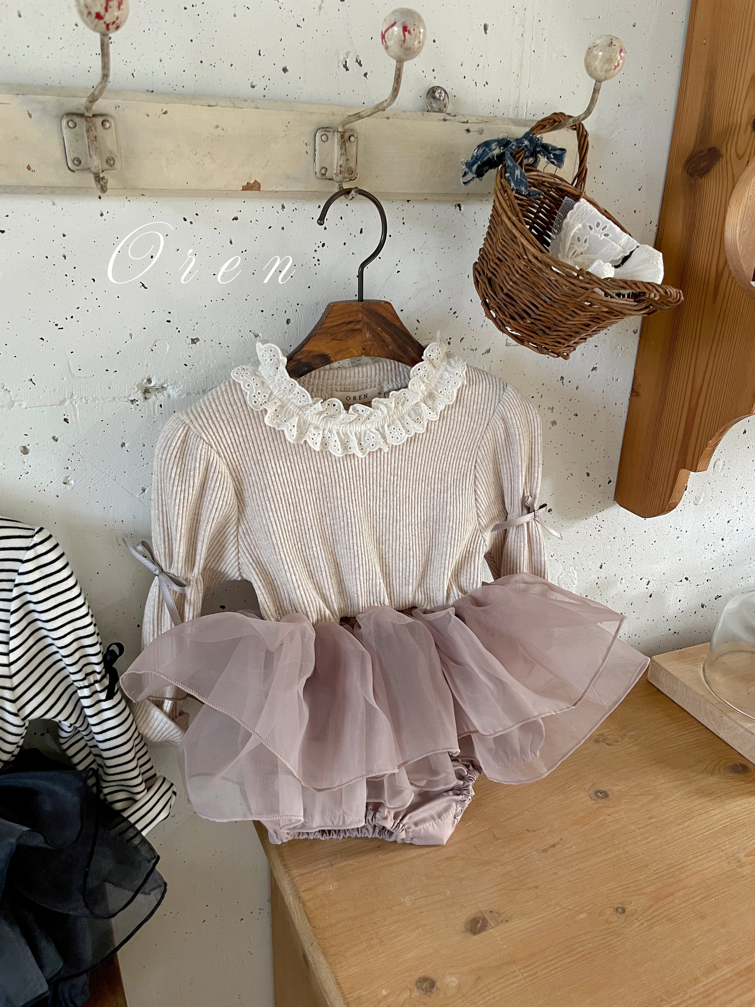 ［OREN］Marinette organza suit