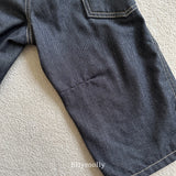 ［ELLY MOLLY］Rivet curve denim pants
