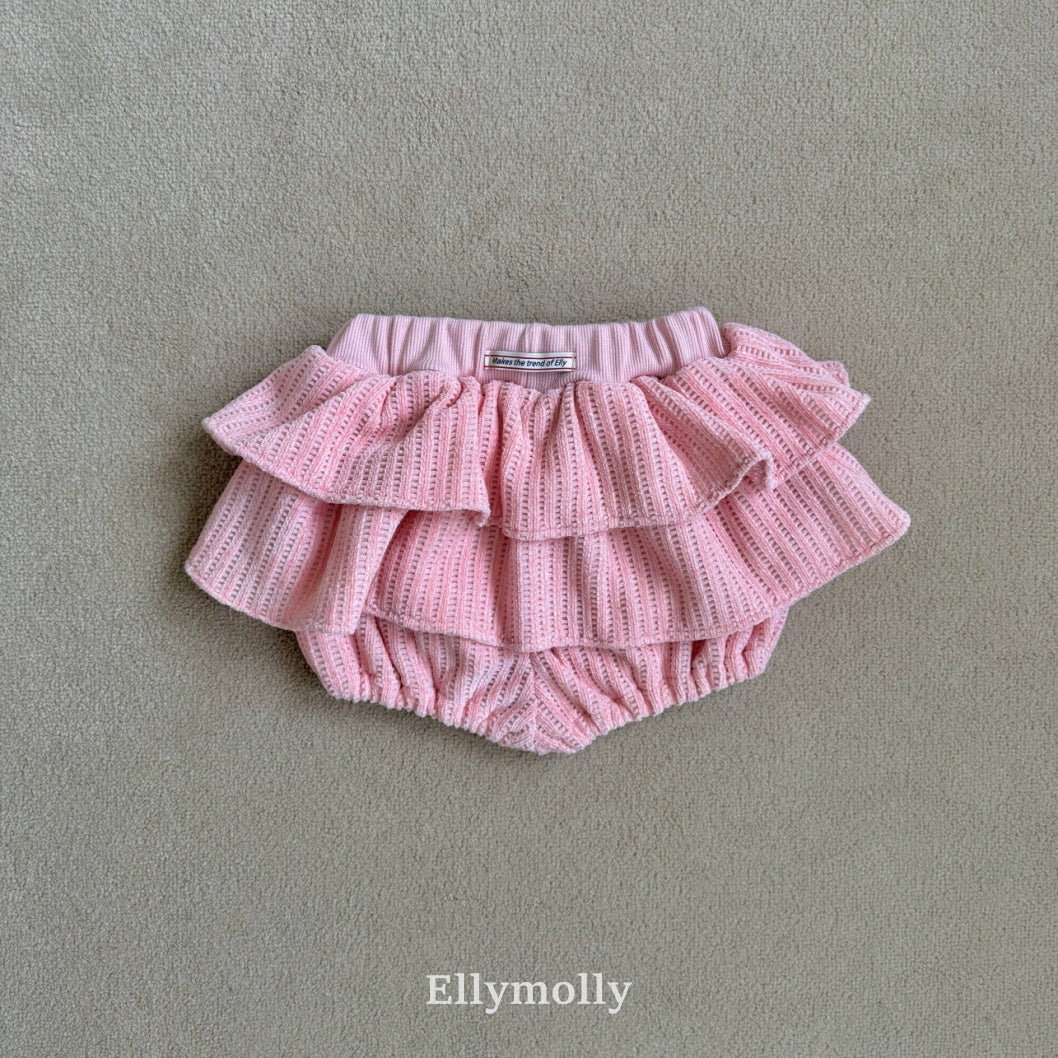 ［ELLY MOLLY］Velvet crunch pants