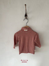 ［Aosta］Wool turtleneck tee