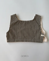 ［Aosta］Louis Stripe Vest