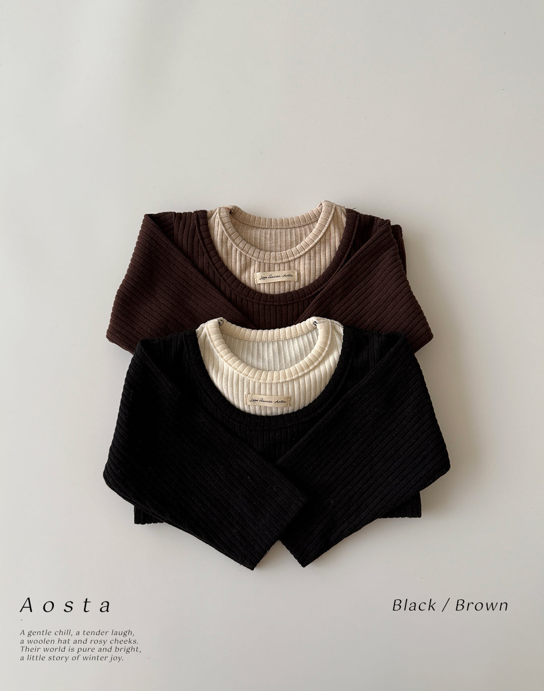 ［Aosta］Layered tee
