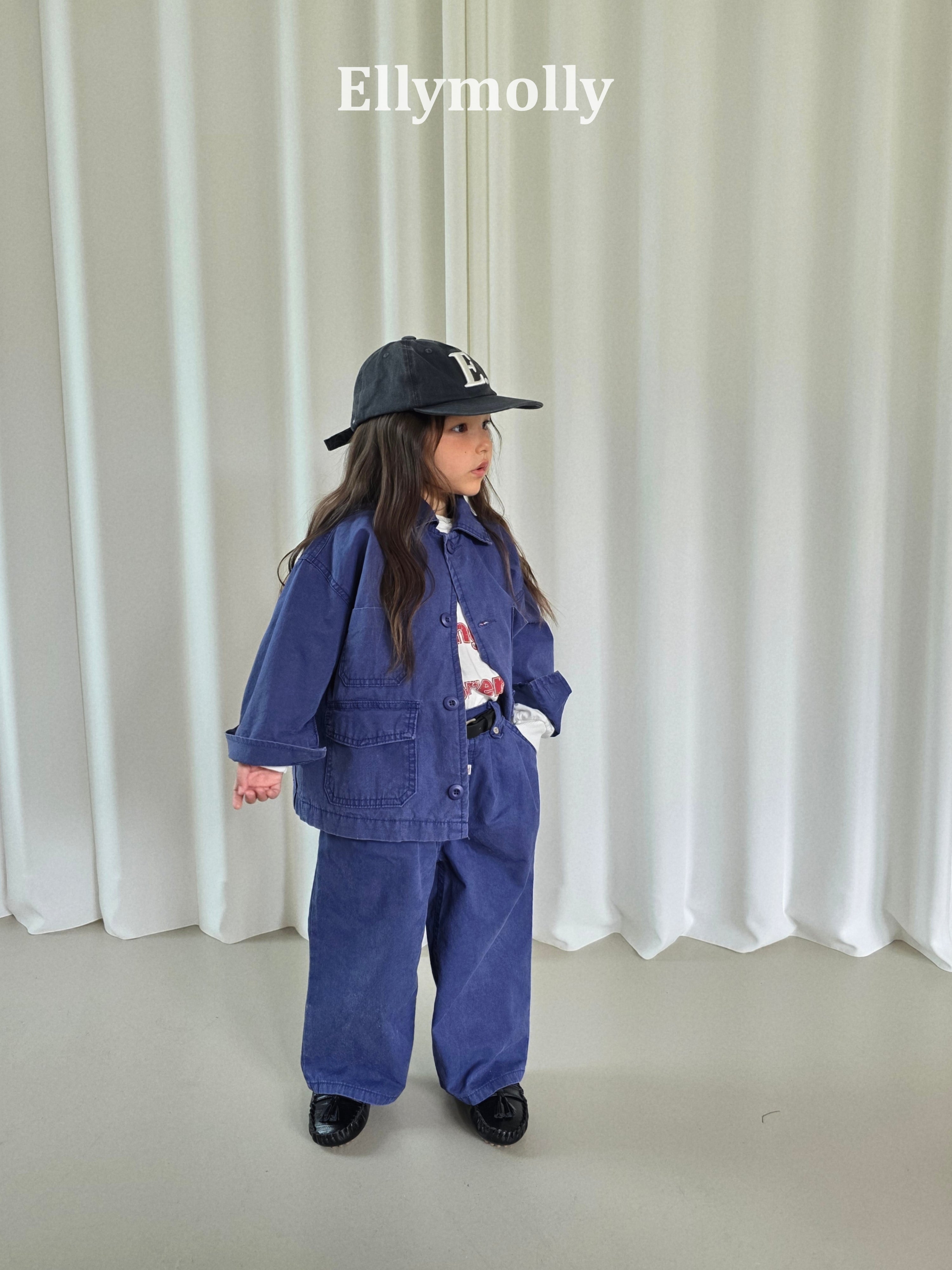 ［ELLY MOLLY］Deep tone utility jacket