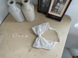 ［OREN］Vanilla ribbon hairband