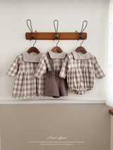 Bonbon check rompers