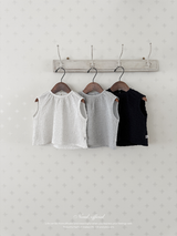 Dot crinkle blouse