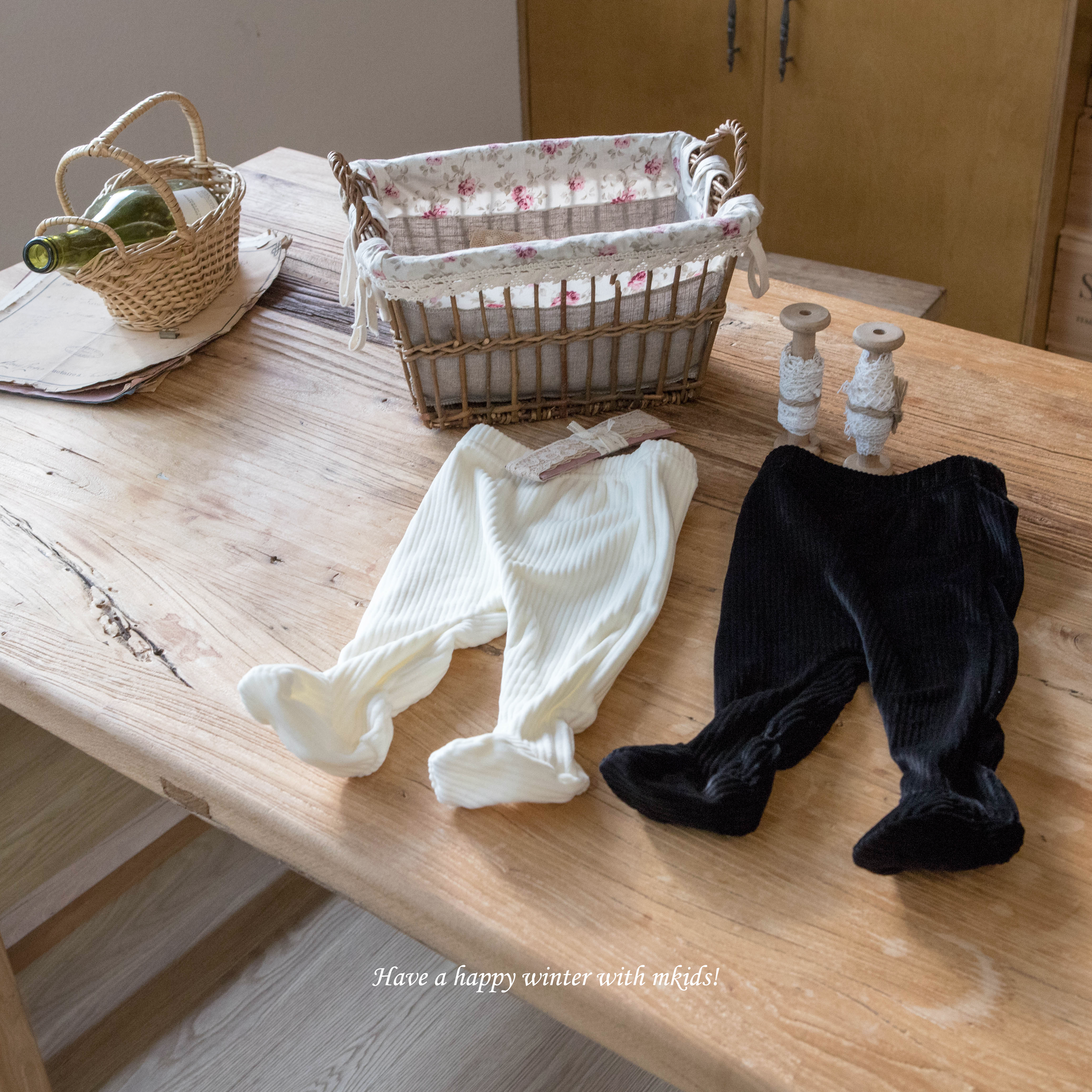 ［mkids］Mlik foot leggings