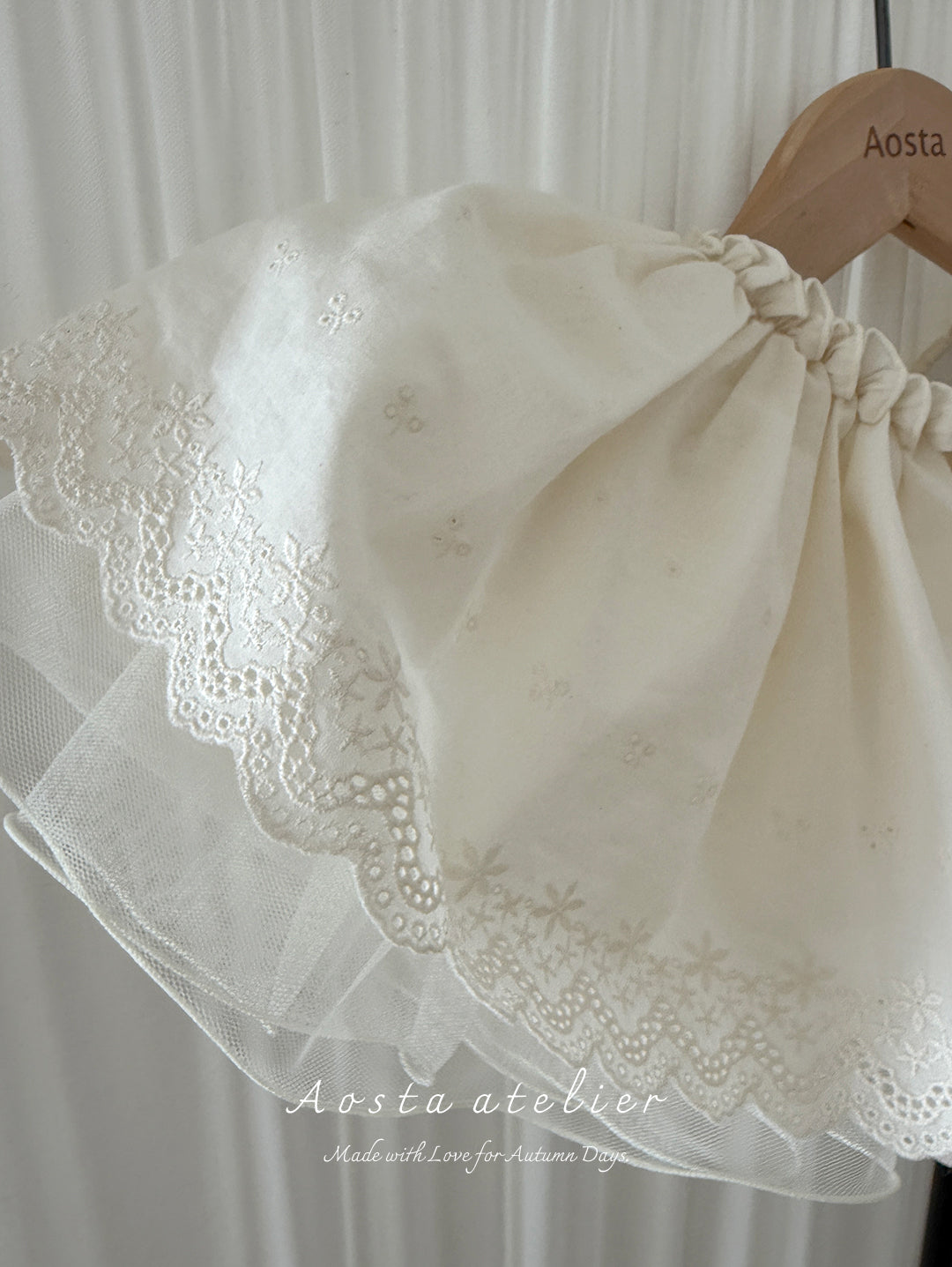 ［Aosta］Lace Skirt