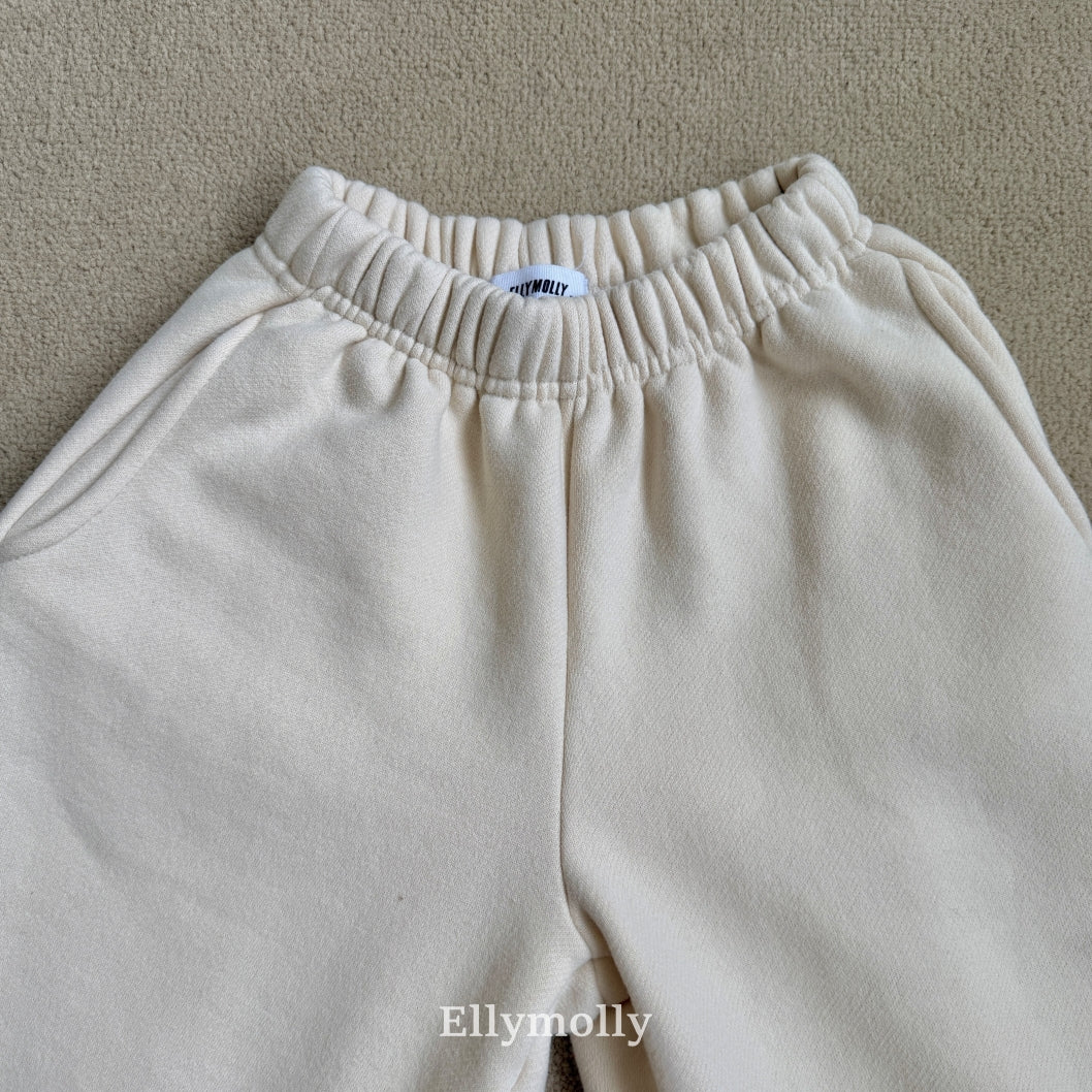 ［ELLY MOLLY］Creamy lace pants