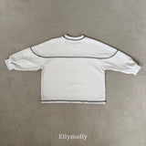 ［ELLY MOLLY］Fancy boxy tee